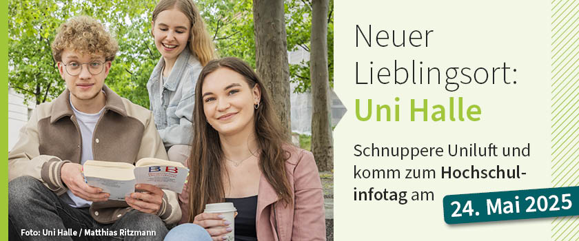 Hochschulinformationstag an der Uni Halle